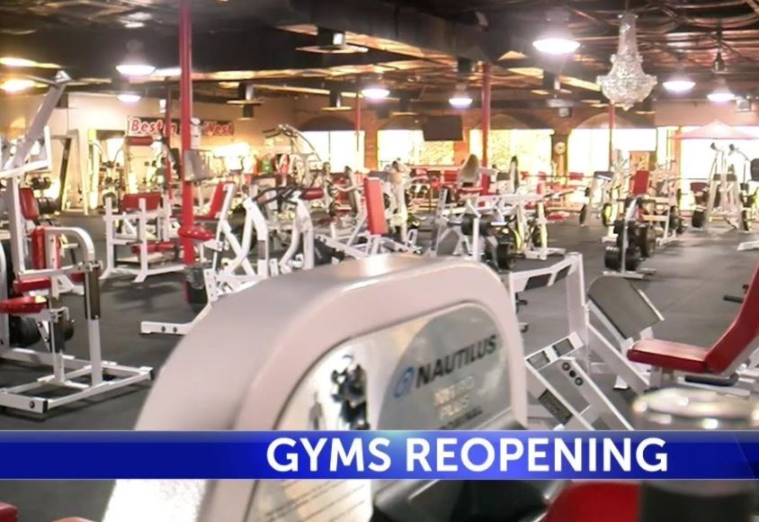 gym reopening
