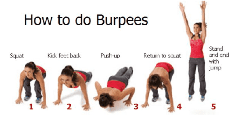 burpees