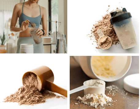 Explore how the combination of protein powder and weight gain strategies can boost muscle growth.